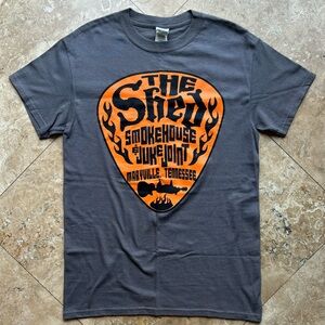 The Shed Smokehouse & Jukejoint T-shirt.